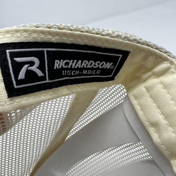 Richardson CCA Florida Red Heather and Birch Hat Medium / Large New - Picture 5 of 5